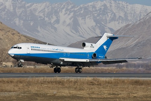 самолет Ariana Afghan Airlines